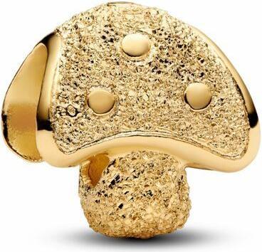 Produktbild Pandora Strukturierter Pilz Mini Charm (Edelstahl, Vergoldet)