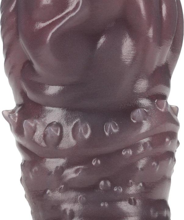 Produktbild Ouch! Hellspawn - Silicone Dildo - Red/Black