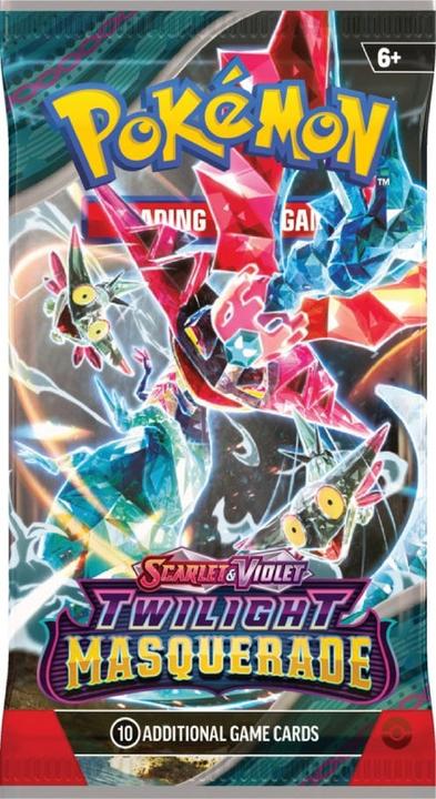 Immagine prodotto Pokémon Twilight Masquerade (Inglese, Display del booster)