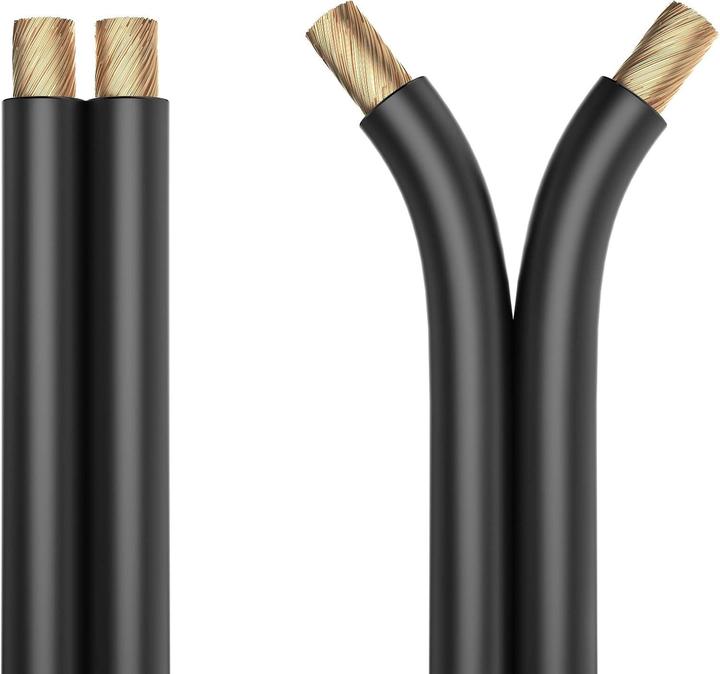 Image du produit Purelink Câble haut-parleur OFC pour systèmes audio HiFi et home cinéma (100 m, 4 mm²² mm)