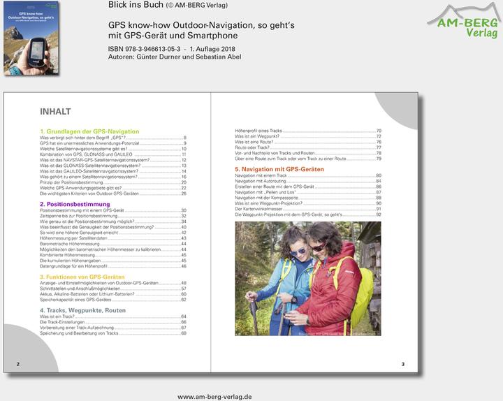 Produktbild GPS know-how Outdoor-Navigation, so geht's (Deutsch, Günter Durner, Sebastian Abel, 2018)