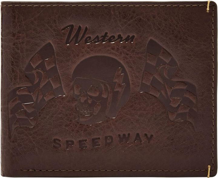 Actual product image Fossil Bronson leather wallet 11.5 cm