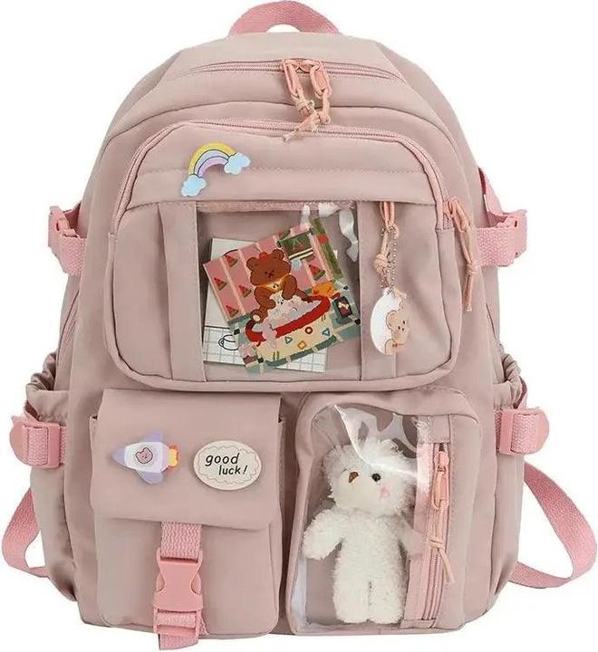 Produktbild Only-Bags.Store Studentenrucksack mit grosser Kapazität Cartoon Rucksack Aktentasche für die Schule Geräumige Tasche