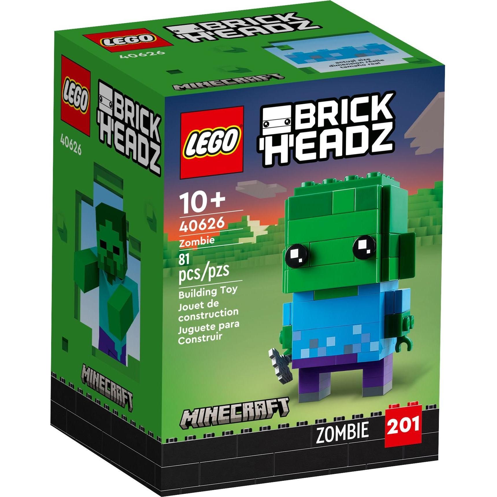 LEGO BrickHeadz End-Of-Live Set Zombie - 40626 NEU! Teile 81x (40626)