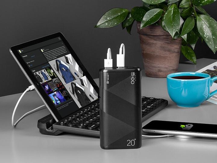 Produktbild Tracer Akku 20000mAh QC3.0-PD20W (20000 mAh, 20 W, 74 Wh)