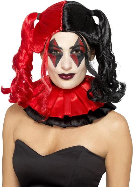 Produktbild Smiffys Twisted Harlequin Perücke (/Schwarz)