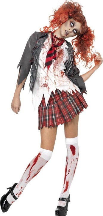 Produktbild Smiffys Zombie Schulmädchen (XS)