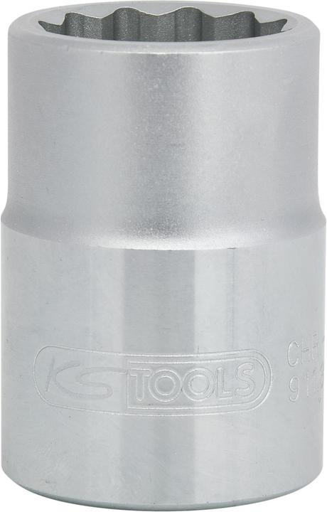 Actual product image KS Tools 3/4" 12 hex socket short (24 mm)
