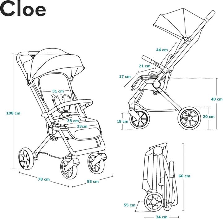 Image du produit Lionelo CLOE (6 Mois - 4 Années)