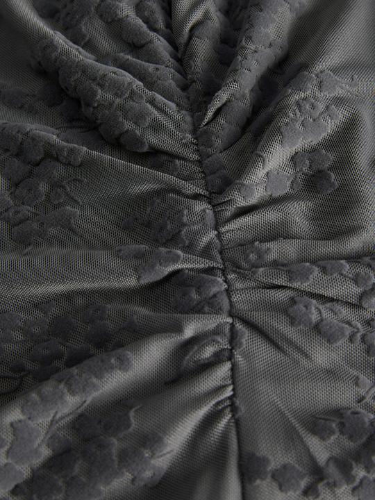 Produktbild JJXX Jxjasmin Minna Flock Sl Dress Wvn Ln (XL)