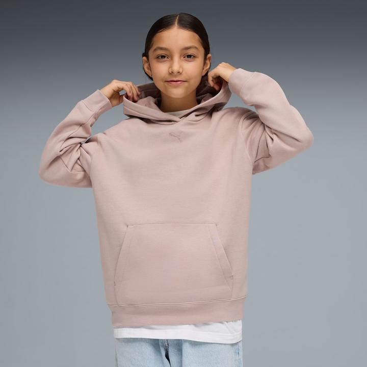 Image du produit Puma Sweat à capuche décontracté avec logo de chat centré pour enfants (164)