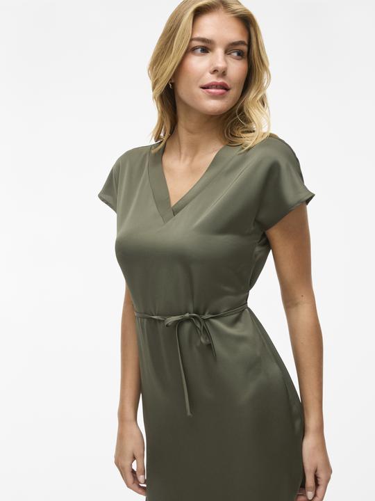 Image du produit Vila VIELLETTE Kurzärmeliges Midikleid (36)