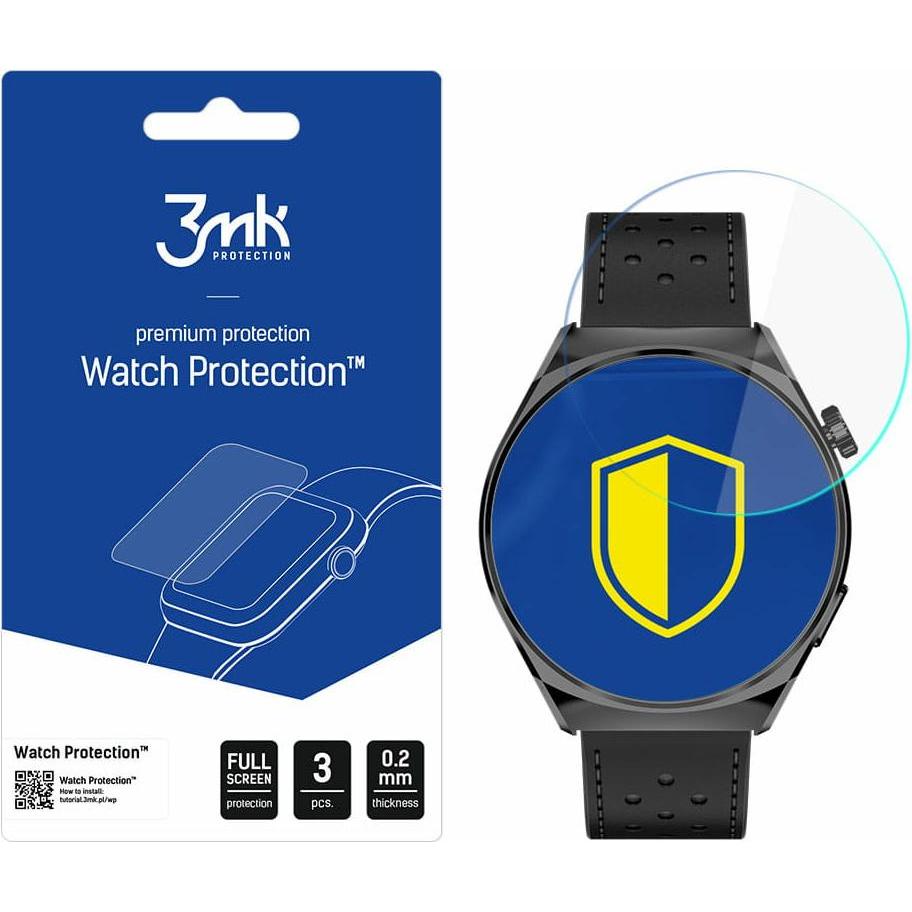 3MK Folia ARC Watch Garett V12 Folia Fullscreen, Smartwatch Zubehör