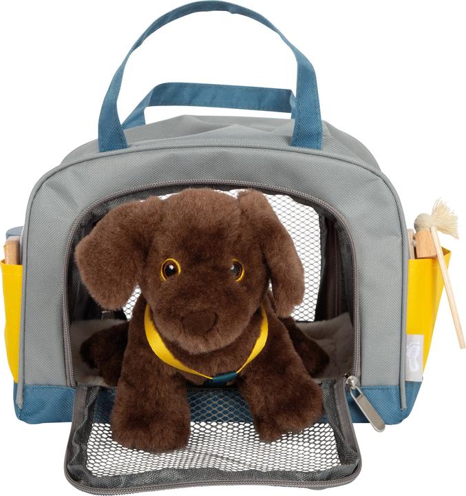 Image du produit small foot Hund mit Tasche und Pflege-Set (20 cm)