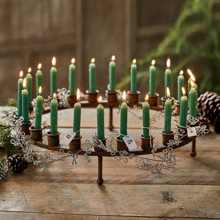 Immagine prodotto Loberon Corona di candele Margarite marrone antico (Ø 41 cm)