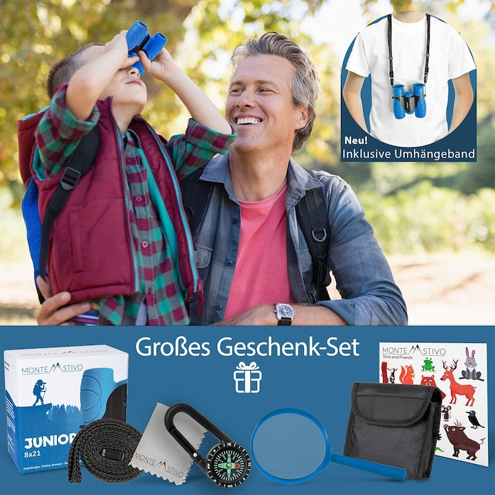 Produktbild Monte Stivo Fernglas für Kinder (8 x)