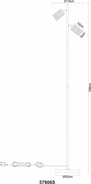 Produktbild Globo Korben (GU10)