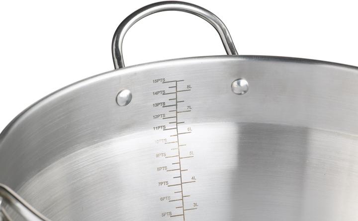 Actual product image Home Made Preserving pot (Pot, Stainless steel)
