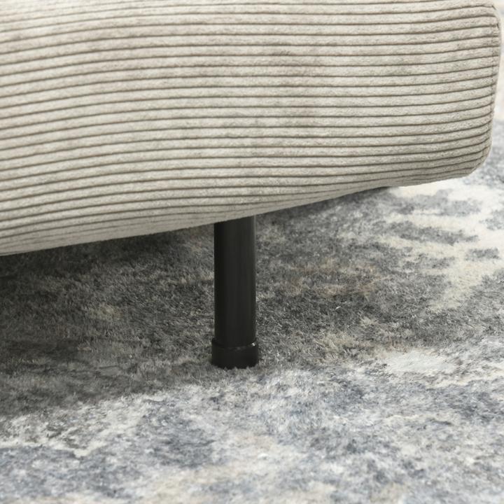Produktbild Homcom Schlafsofa Polyester, Buchenholz Grau (2-Sitzer)