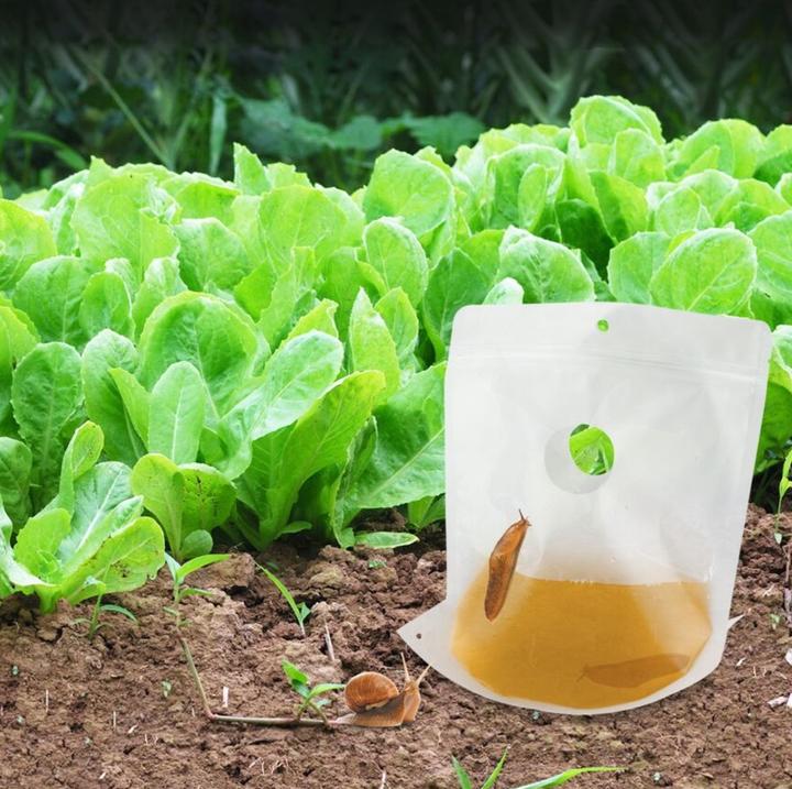 Actual product image Katcha Reusable slug trap Slug Bagz 3-pack