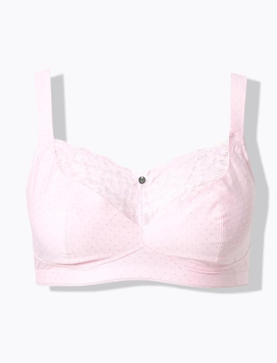 Produktbild Ulla Popken Komfort-BH, Spitze bügellos, Cup C - E (85 E)