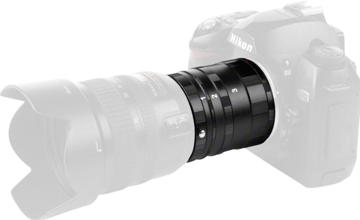 Produktbild Walimex Zwischenringsatz Makro für Nikon F