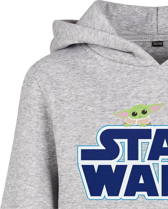 Produktbild Urban Classics Kids Star Wars Blue Logo Hoody (158, 164)