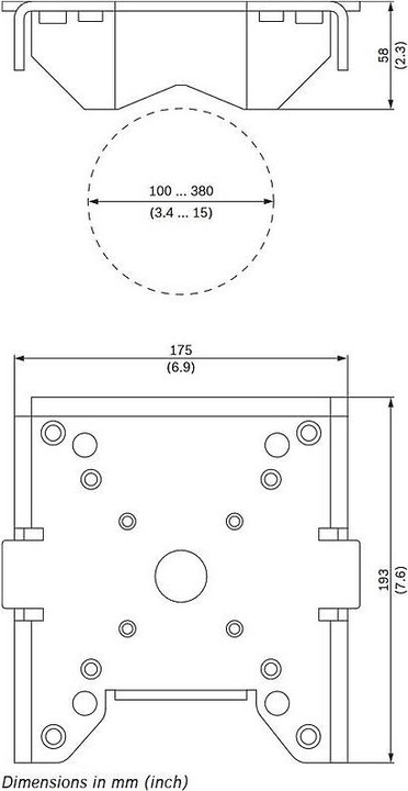 Immagine prodotto Bosch Security Systems Accessori per telecamere di sorveglianza NDA-U-PMAL Montaggio (Kit di montaggio)