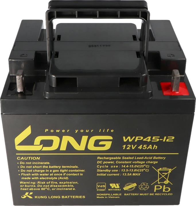 Immagine prodotto Kung Long Akku WP45-12 PB (12 V, 45 Ah)