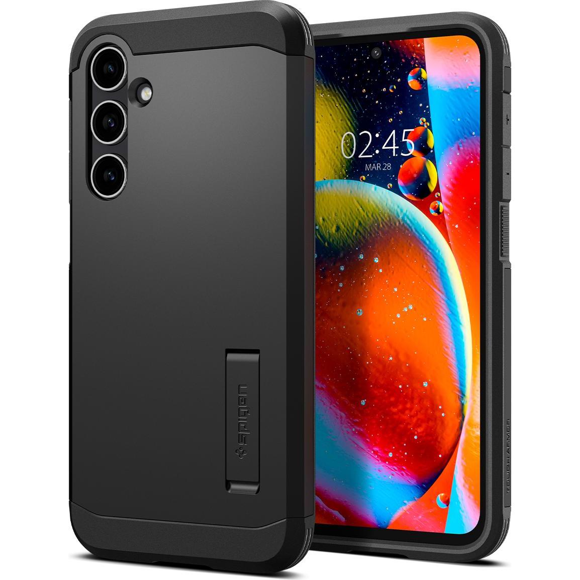 Spigen ACS06364 (Samsung Galaxy S23 FE), Smartphone Hülle, Schwarz