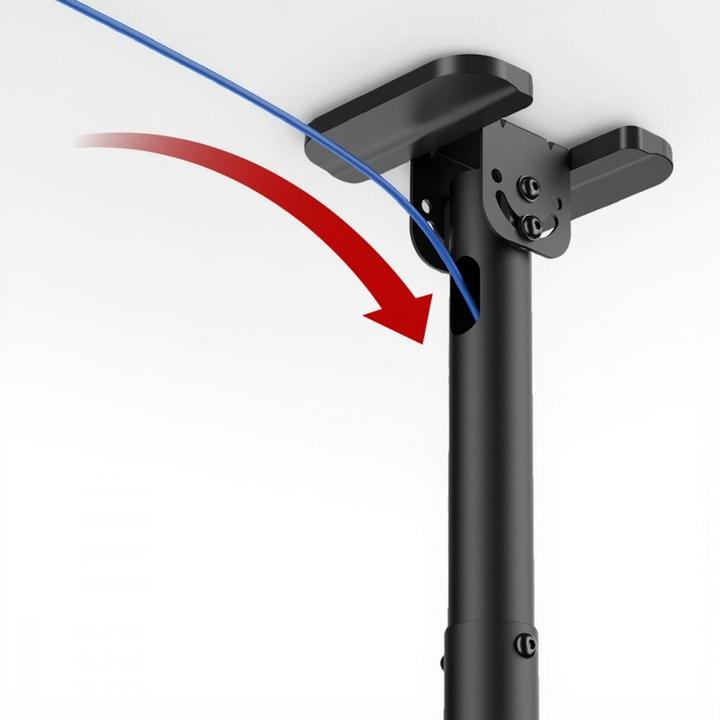 Produktbild Maclean Deckenhalterung für TV max. Belastung 60kg 43-86 max VESA 600x400 MC-112 B (Decke, 60 kg, 43" - 86")