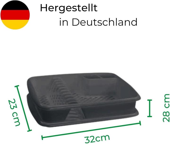 Actual product image Novaliv Dish drainer with drip tray