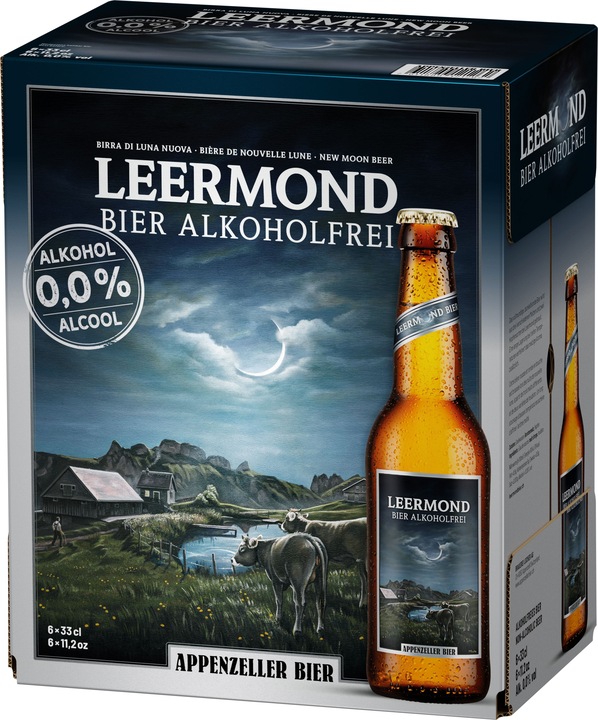 Appenzeller Bier Leermond 0,0% analcolico 6 x 0,33 l (6 x 33 cl)