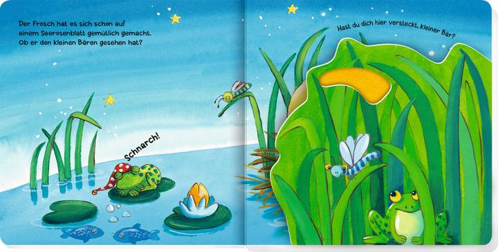 Immagine prodotto Mein erstes Guckloch-Fühlbuch: Kleiner Bär, wo bist du? (Tedesco, 2022)