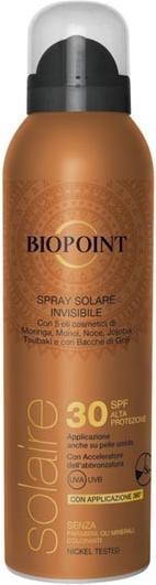 Immagine prodotto Deborah Milano Biopoint Solaire SPF30 Spray solare invisibile con abbronzatura accelerata 150ml (Spray solare, SPF 30, 150 ml)