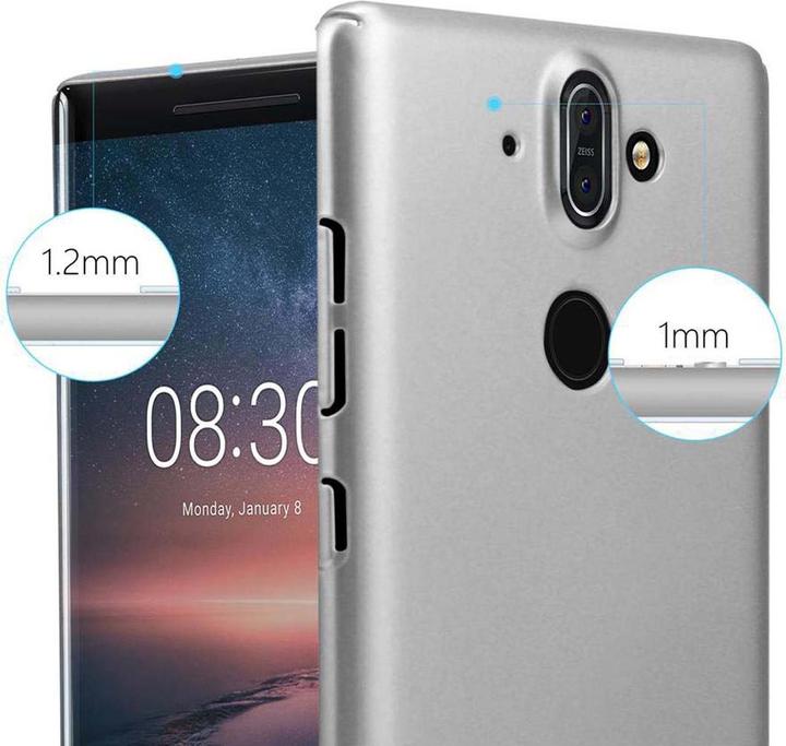 Produktbild Cadorabo Hard Cover Matt Metall Cover (Nokia 8 Sirocco)