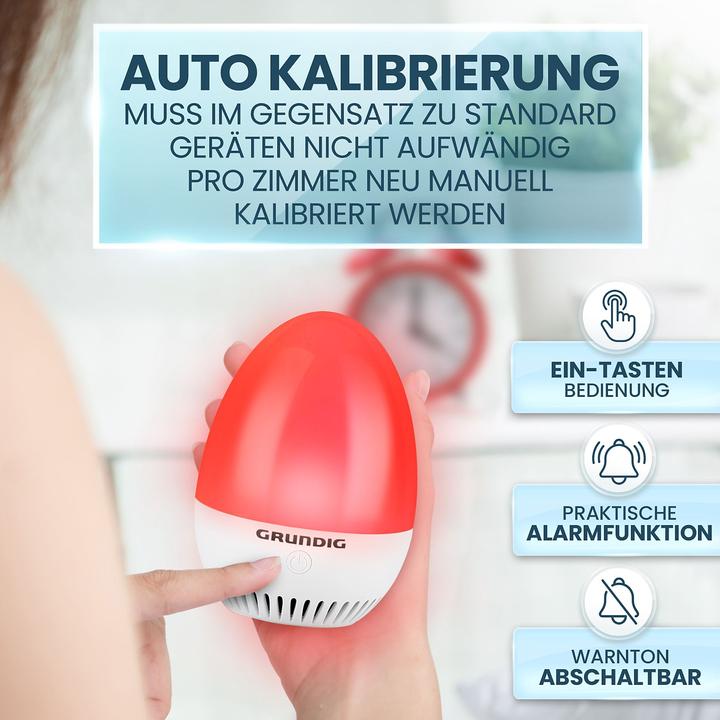 Produktbild Grundig CO2 Messgerät Ampel Air