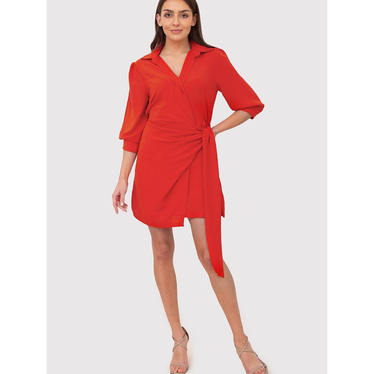 Ax Paris, Kleider, Alltagskleid, Orange, (XL)