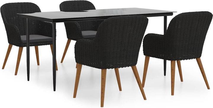 Produktbild vidaXL Garten Essgruppe (160 x 80 x 74 cm)