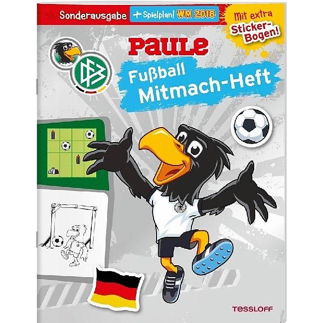 DFB PAULE Fussball Mitmach-Heft zur WM 2018 (mit Spielplan), Kinderbücher von Ida Schuhmann