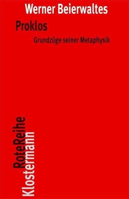Produktbild Proklos (Deutsch, Werner Beierwaltes, 2013)