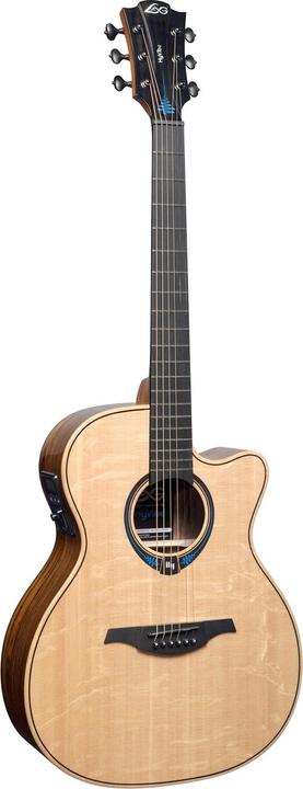 Lâg Guitars HyVibe (Semi acoustic guitar, Khaya Mahogany, Blackwood)