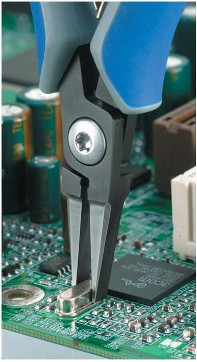 Actual product image Knipex Precision Electronics Gripping Pliers (135 mm)
