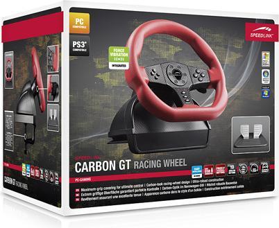 Actual product image Speedlink Carbon GT Racing Wheel for PS3/PC (PS3, PC)