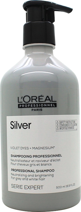 Image du produit L'Oréal Professionnel Serie Expert Silver (500 ml, Shampoing liquide)