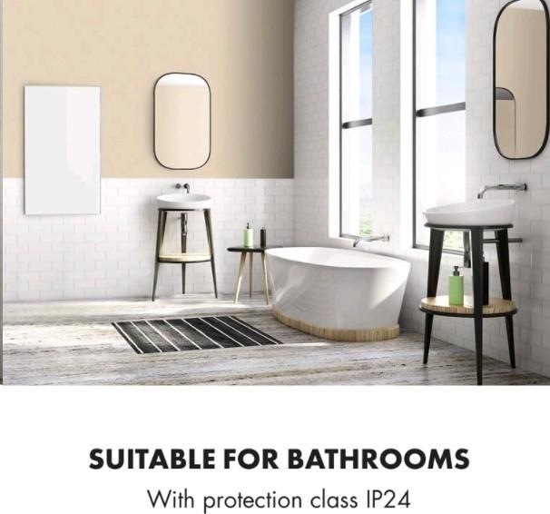 Produktbild Klarstein Wonderwall Smart Infrarood Verwarming Elektrische Verwarming - 60 X 100 Cm - 600W - Ir Comfortheat - (600 W)