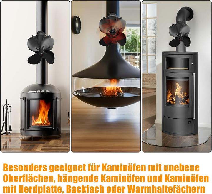 Image du produit Signstek Kaminventilator (14.5 x 18 x 20 cm)