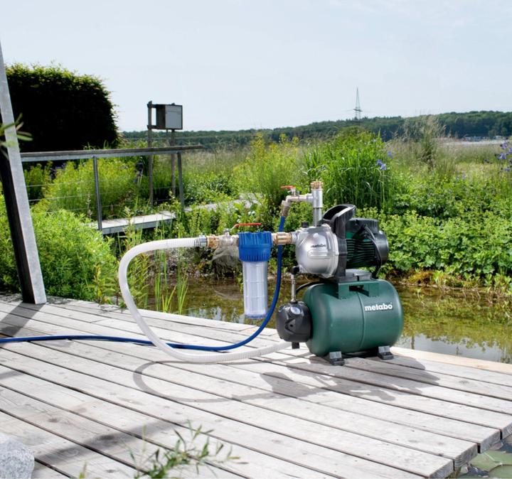 Image du produit Metabo Station d'eau domestique 230 V 3300 l/h (Pompe à eau domestique, Pompe de jardin)
