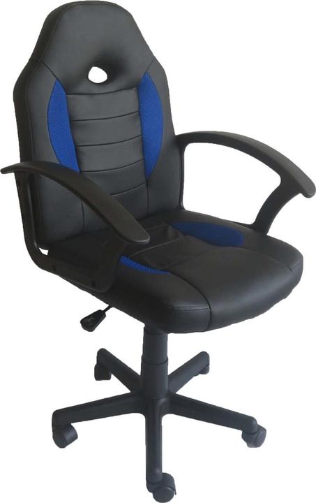Produktbild HTI-Living Schreibtischstuhl höhenverstellbar Daytona Junior Schwarz-Blau