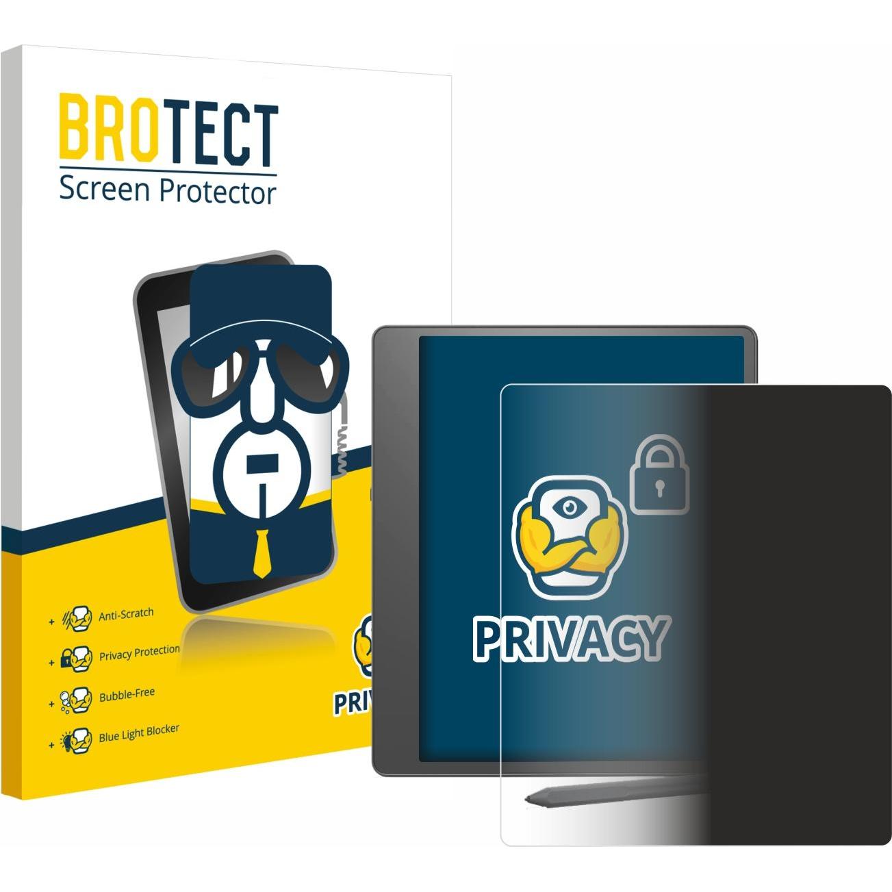 Thumbnail - BROTECT Sichtschutzfolie Anti-Spy Privacy Folie Blaulicht-Schutz, eReader Zubehör, Blau